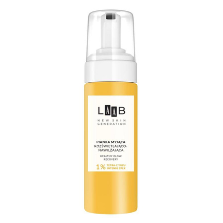 LAAB Tetra-C Yuzu pianka do mycia twarzy nawilżająco-rozświetlająca 150ml
