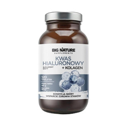 Kwas hialuronowy+Kolagen suplement diety 120 tabletek