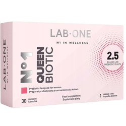 N°1 QueenBiotic probiotyk dla kobiet na infekcje intymne 30 kapsułek