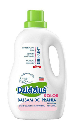 Dzidzius Ultra delikatny balsam do prania bielizny niemowlęcej i dziecięcej Kolor 1500ml