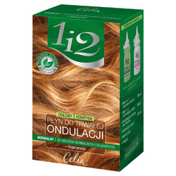 Celia 1i2 Płyn do trwałej ondulacji ziołowy z keratyną normalny 160ml