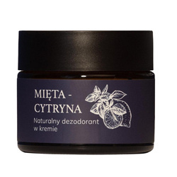 Mięta-Cytryna naturalny dezodorant w kremie 50ml