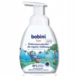 Fun kolorowa pianka do mycia i zabawy Niebeska 300ml