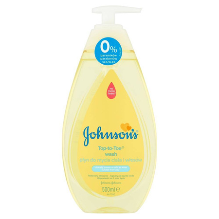 Johnson's Top-to-Toe Wash płyn do mycia ciała i włosów 500ml