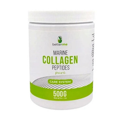 BetterMe Marine Collagen Peptides Pure suplement diety na mocne stawy kości i mięśnie 500g