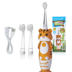 Brush-Baby Brush-Baby WildOnes szczoteczka soniczna dla dzieci 0-10l Tiger