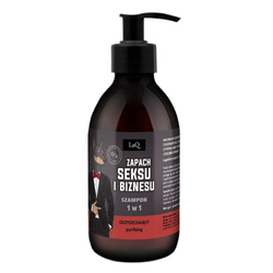 Oczyszczający szampon dla facetów 1w1 Doberman 300ml