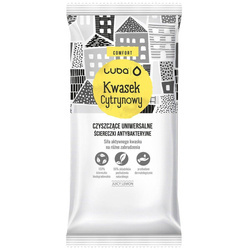 Comfort ściereczki antybakteryjne uniwersalne Kwasek Cytrynowy 24szt