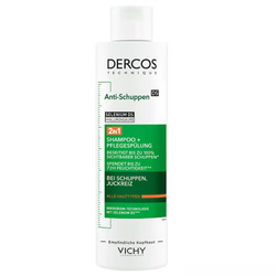 Dercos szampon przeciwłupieżowy z odżywką 2w1 200ml