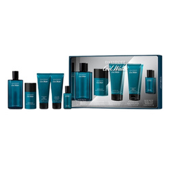 Davidoff Cool Water Men zestaw woda toaletowa spray 125ml + żel pod prysznic 75ml + balsam po goleniu 75ml + dezodorant sztyft 75ml + woda toaletowa spray 15ml