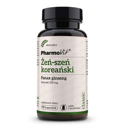 Żeń-szeń koreański 250mg suplement diety 90 kapsułek