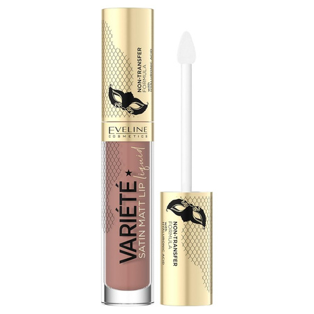 Variete Satin Matt Lip Liquid pomadka w płynie z kwasem hialuronowym 01 4.5ml