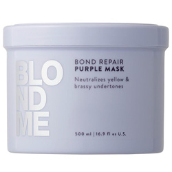Schwarzkopf Professional BlondMe Bond Repair Purple Mask fioletowa maska neutralizująca 500ml