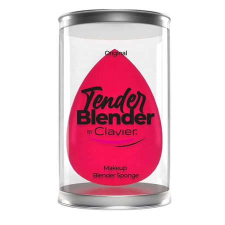 Tender Blender miękka gąbka do makijażu łezka różowa