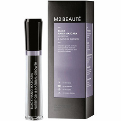 M2 BEAUTE Black Nano Mascara tusz do rzęs 6ml