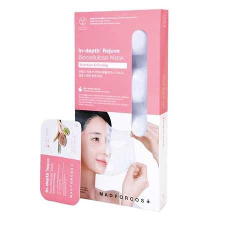 In-Depth Rejuve Biocellulose Mask odmładzająca maska do twarzy 4x20ml