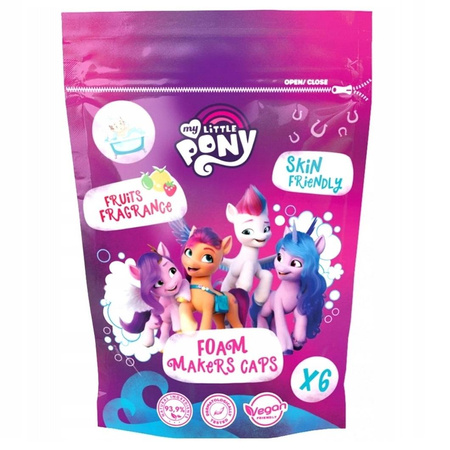 Pianotwory do kąpieli Fruits 6x16g