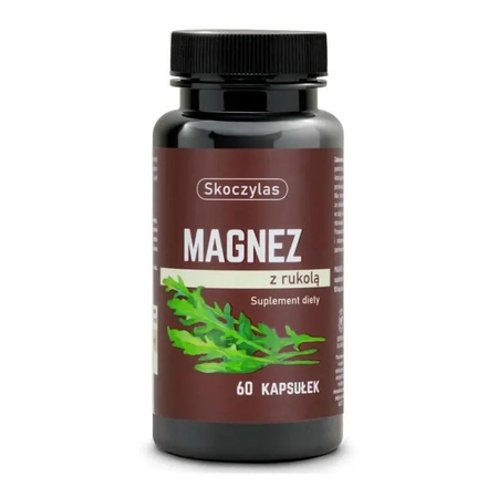 Magnez z rukolą suplement diety 60 kapsułek