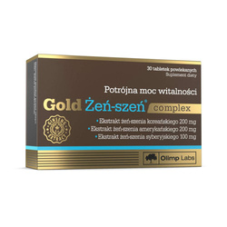 Gold Żeń-szeń Complex suplement diety 30 tabletek