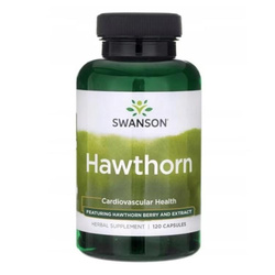 Hawthorn suplement diety wspierający zdrowie układu sercowo-naczyniowego 120 kapsułek