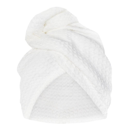 Glov HydroWeave Twister ultrachłonny turban do włosów Ivory