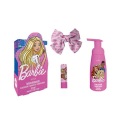 Barbie zestaw żel pod prysznic 300ml + balsam do ust 3.8g + spinka do włosów
