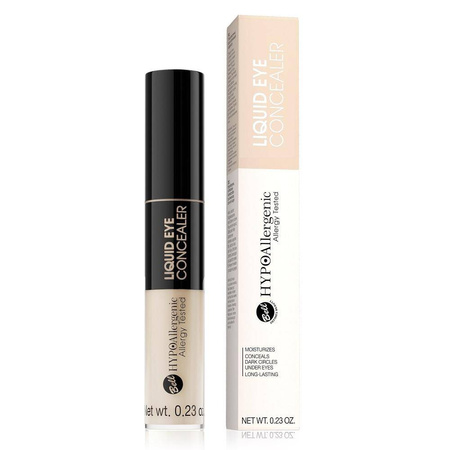 HypoAllergenic Liquid Eye Concealer hypoalergiczny korektor rozświetlający pod oczy 01 Natural 6.5g