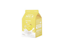 Banana Milk One-Pack rozświetlająco-odżywcza maseczka w płachcie Banan 20g