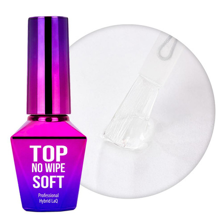 Top No Wipe Soft top bez przemywania Clear 10g