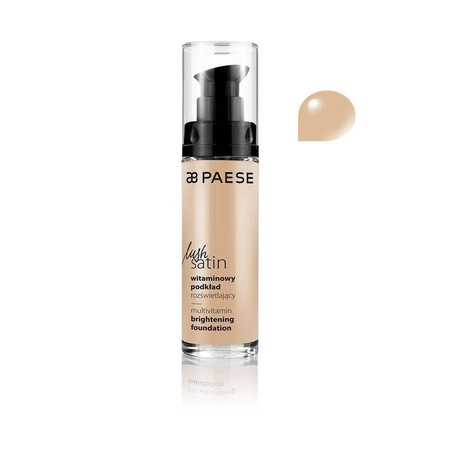 Lush Satin Multivitamin Brightening Foundation witaminowy podkład rozświetlający 32 Naturalny 30ml