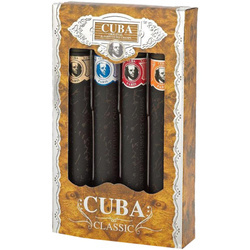 Cuba Original Classic zestaw Gold woda toaletowa + Blue woda toaletowa + Red woda toaletowa + Orange woda toaletowa 4x35ml