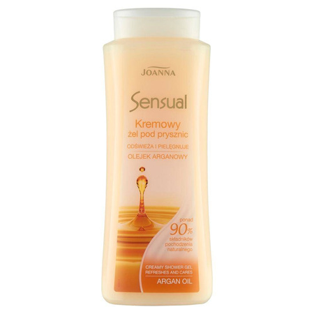 Sensual kremowy żel pod prysznic Olejek Arganowy 500ml