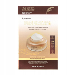 Rice & Bifida Complexion Cream Mask mleczne maski w płachcie z fermentami i ryżem 10x23ml
