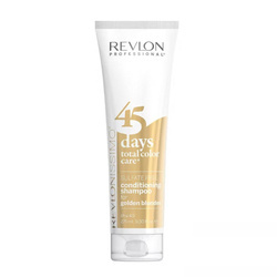Revlonissimo 45 Days Conditioning Shampoo szampon i odżywka podtrzymująca kolor Golden Blondes 275ml