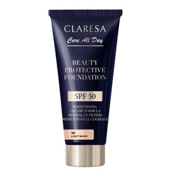 Beauty Protective Foundation nawilżający podkład z filtrem SPF50 1W Light Warm 30ml