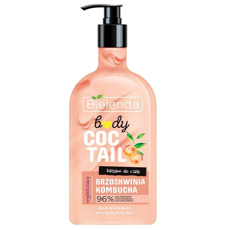 Body Coctail wygładzający balsam do ciała Brzoskwinia + Kombucha 400ml