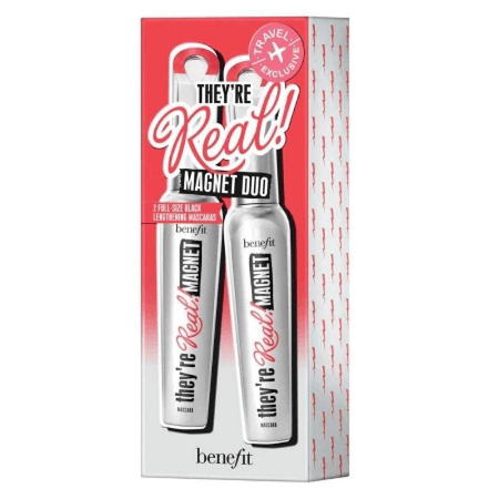 BENEFIT - They're Real! Magnet Mascara Duo zestaw ekstremalnie wydłużający tusz do rzęs Black 2x9g