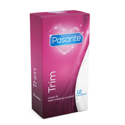 Trim prezerwatywy ściśle przylegające 12szt