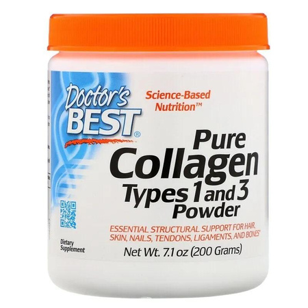 Pure Collagen Types 1and3 Powder suplement diety w proszku 200g