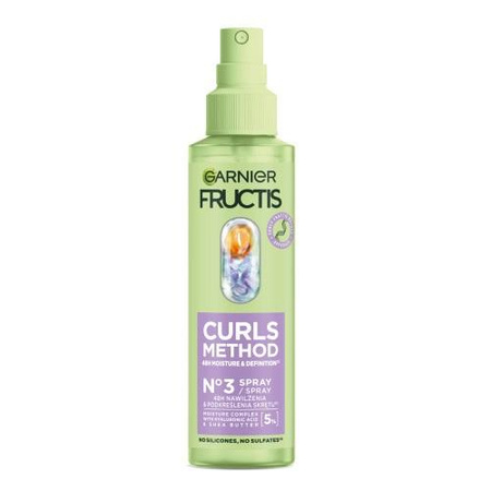 Fructis Curls Method nawilżająco-odświeżający spray do loków 150ml