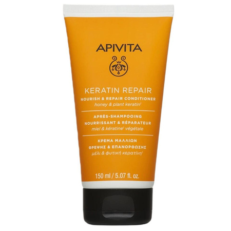 Apivita Keratin Repair Nourish & Repair Conditioner keratynowa odżywczo-regenerująca odżywka do włosów suchych i zniszczonych 150ml