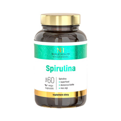 Spirulina suplement diety 60 kapsułek