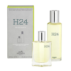 H24 zestaw woda toaletowa spray 30ml + woda toaletowa refill 125ml