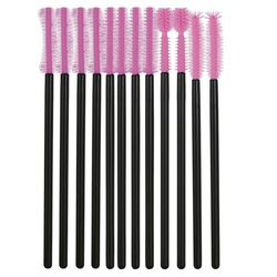 Silikonowe szczoteczki do rzęs i brwi 12szt