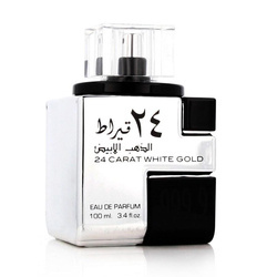 Lattafa v24 Carat White Gold woda perfumowana spray 100ml