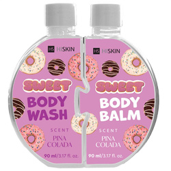 Puzzle Body Pina Colada zestaw żel do mycia 90ml + balsam do ciała 90ml