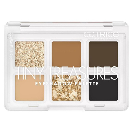 Tiny Treasures Eyeshadow Palette paleta cieni do powiek 010 Everyday Essentials 4.2g