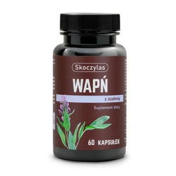 Wapń z szałwią suplement diety 60 kapsułek