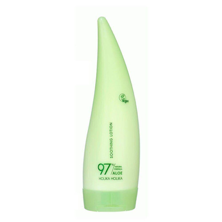Holika Holika Aloe 97% Soothing Lotion łagodzący balsam do twarzy i ciała 240ml