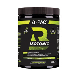 B-PAC Isotonic suplement diety w formie proszku Czarny Bez 500g